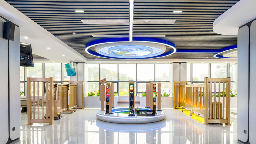 車牌識別系統(tǒng)展示區(qū)
